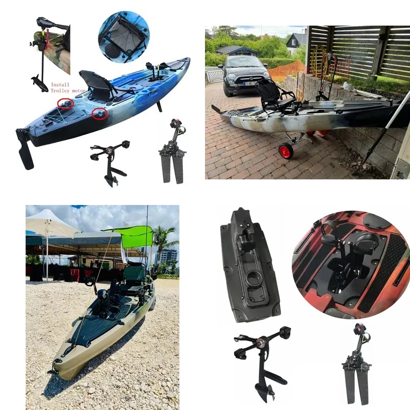 Fishing Kayak Sit In - Tek Pedallı Elektrikli Motor Balıkçılık Motoru