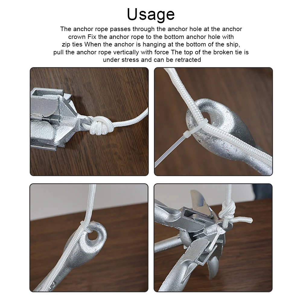 0.7KG 1.5KG Paslanmaz Çelik Ka - Fishing Kayak Anchor incelemesi ve fiyatı