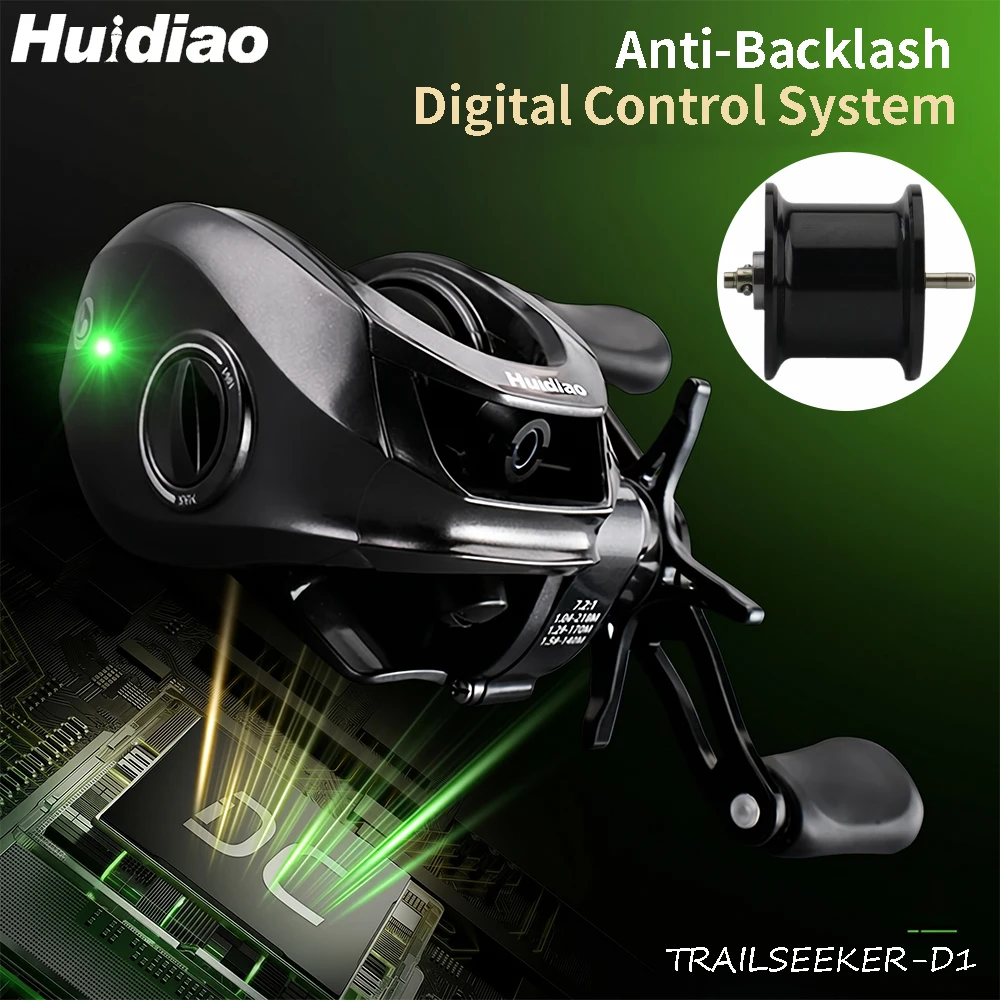 Huidiao TRAILSEEKER DC Baitcas - Kastking Reel Zephyr incelemesi ve fiyatı