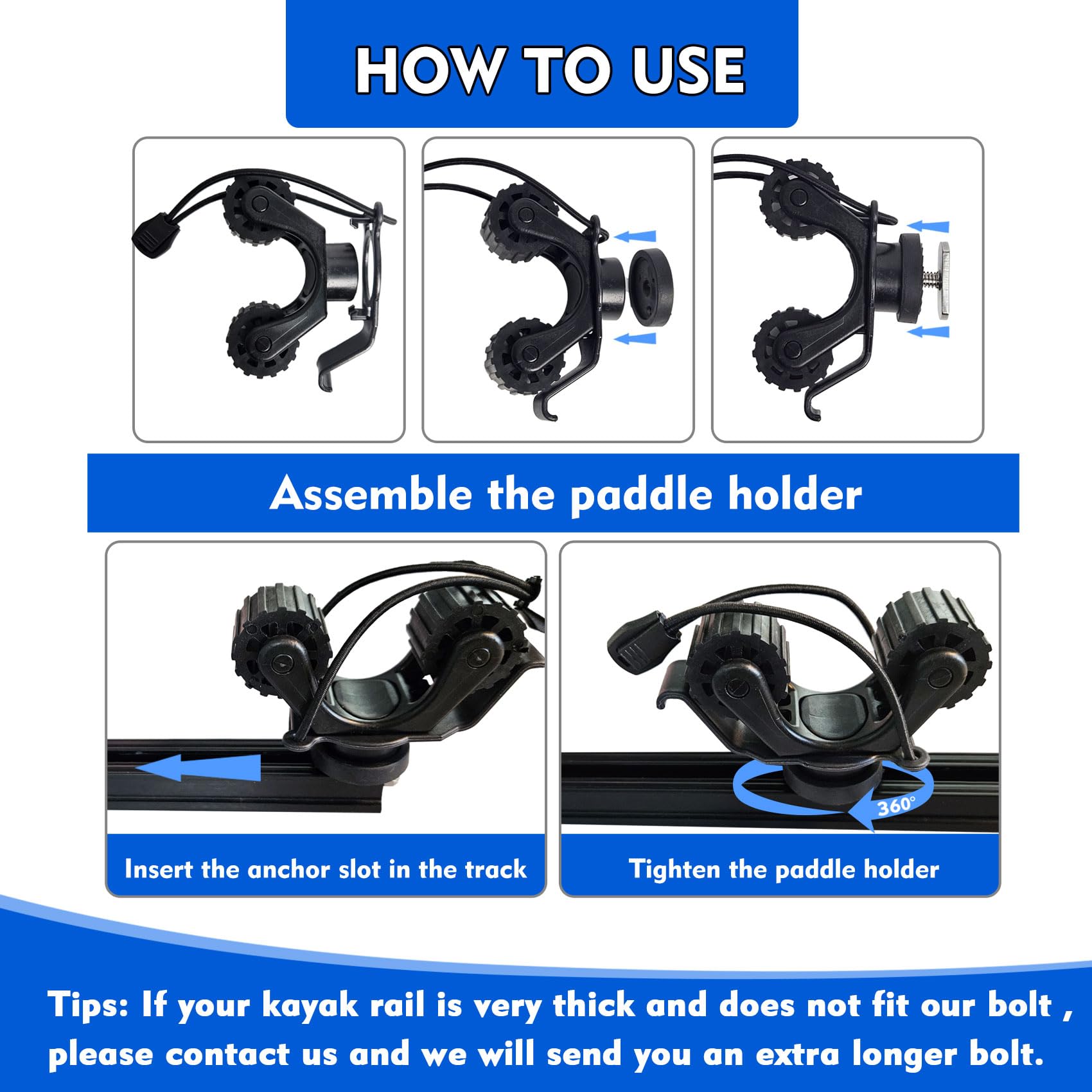 Standart Kürekleri Tutmak İçin - Fishing Kayak Rod Holder incelemesi ve fiyatı