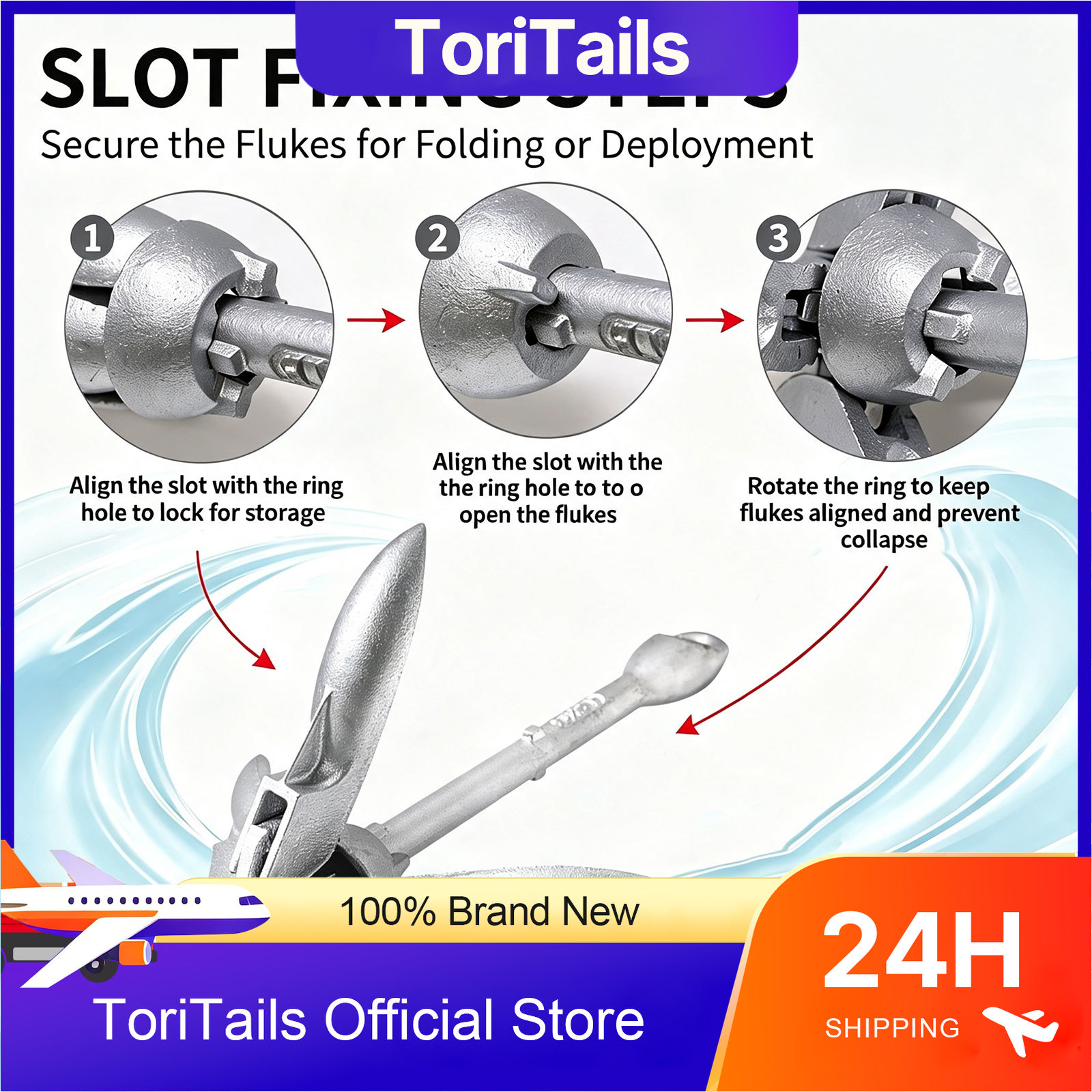 KOETSU Katlanabilir Tekne Çapa - Fishing Kayak Anchor incelemesi ve fiyatı