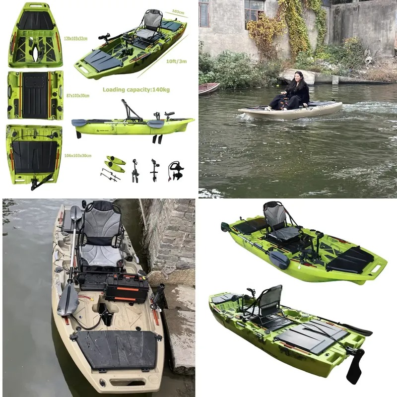 10ft Fin Pervaneli Pedal Sürüş - Fishing Kayak Pedal Drive incelemesi ve fiyatı