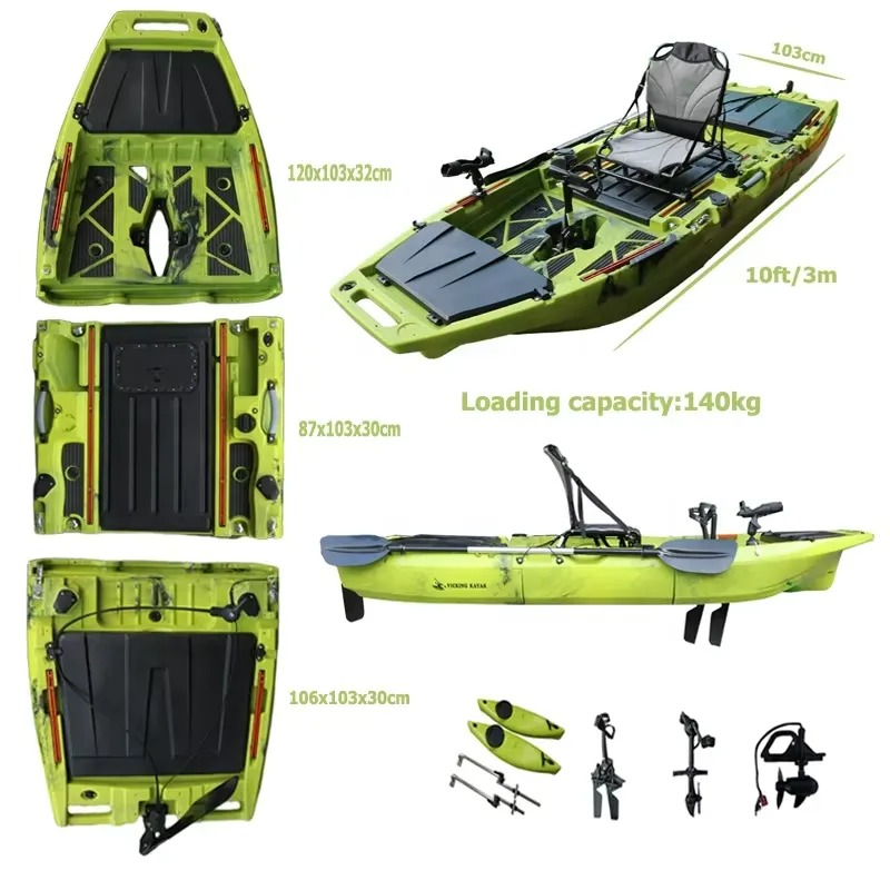 10ft Fin Pervaneli Pedal Sürüş - Fishing Kayak Pedal Drive incelemesi ve fiyatı
