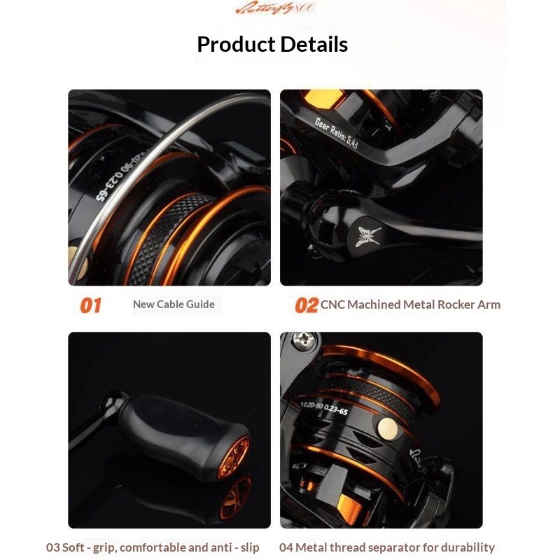 Kelebek Döner Makara 800 Boyut - Abu Garcia Reel Revo incelemesi ve fiyatı